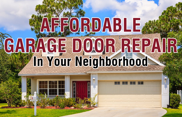 Garage Doors Repair, Affordable Garage Door And Opener Repair